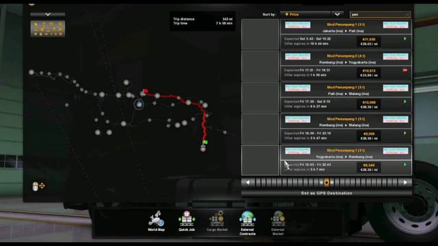 [Riview_Update] Map Jowo Rework Addon V8.1 ETS2 1.40 - 1.49 + 1.50 Up Cooming
