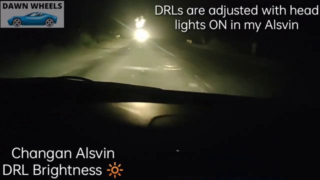 Changan Alsvin DRLs Brightness | Night Drive Experience смотреть онлайн