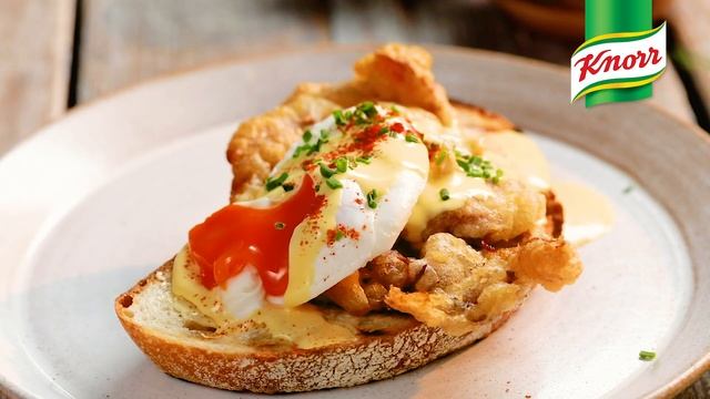 Softshell Crab Salted Eggs Benedict (6 seconds) смотреть онлайн