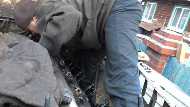 Впервые на Ютубе! ОДИН снимаю гбц Ямз-238 Урал лесовоз. смотреть онлайн