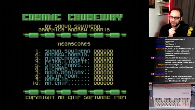 Commodore 128 Random Games | Testing The BackBit Cartridge