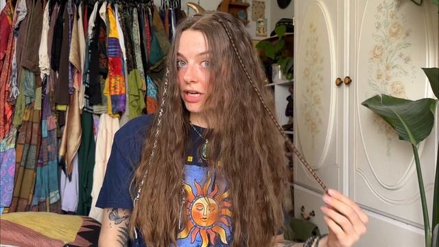 ༺ ☮️ HIPPIE HAIR WRAPS TUTORIAL ☮️༻ 3 ways to wrap your hair | EASY summer hair tutorial ?? смотреть онлайн