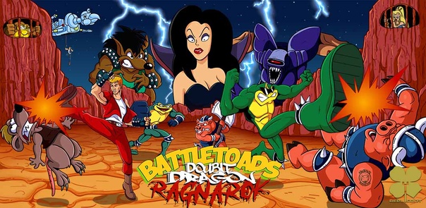 Прохождение BattleToads mod Raganrok,часть 2,Треш ,угар и садомия смотреть онлайн