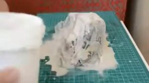 Стендовый моделизмГипсовая гора для диорам  Как сделать рельеф горы для диорамы моделизм