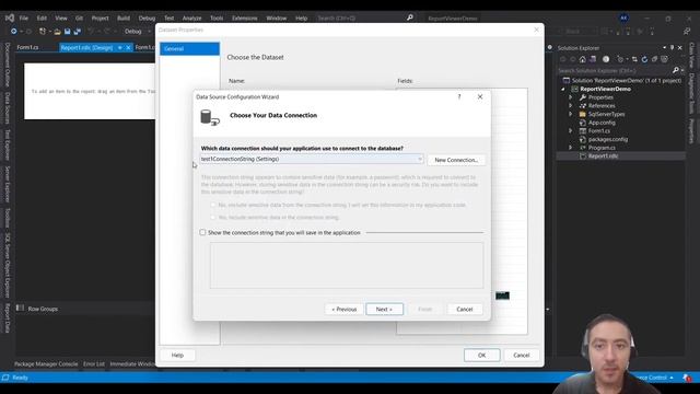 ReportViewer in Visual Studio 2019 смотреть онлайн