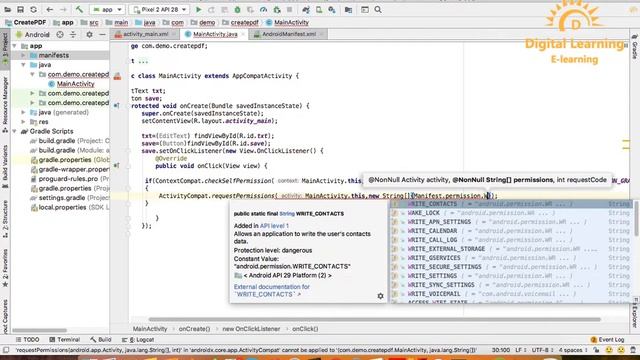 93 Android Create And Write PDF | Online Training Download app from below link смотреть онлайн