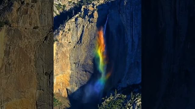 Радужный Йосемитский водопад смотреть онлайн