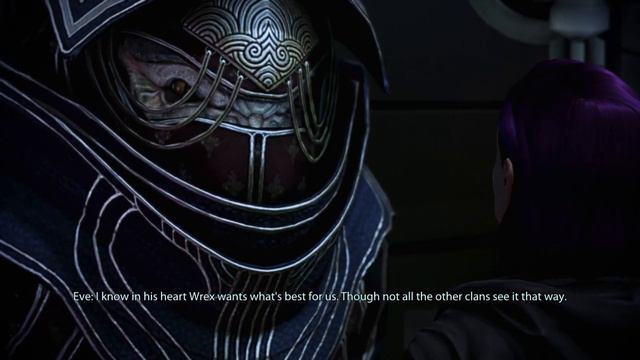 Mass Effect Legendary Edition Eve "Wrexs head is big enough already" смотреть онлайн