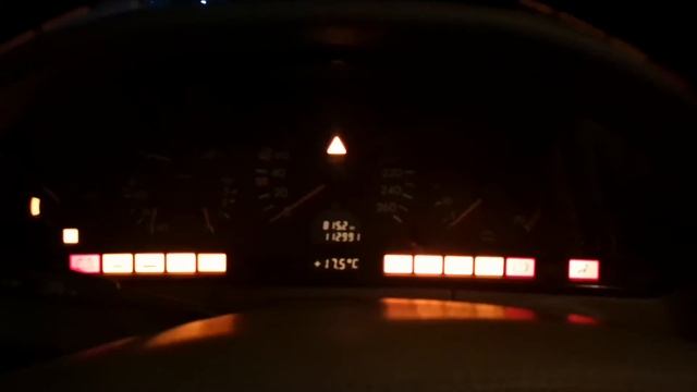 Mercedes Benz W140 S600L Cold Start ?