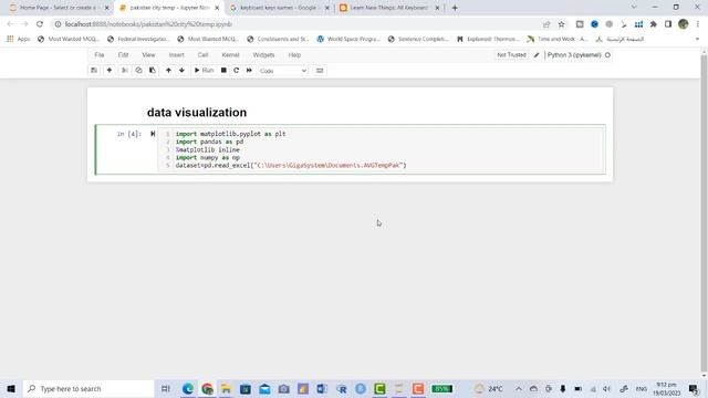 Plot graph in python || Plot graph with Jupiter notebook. смотреть онлайн