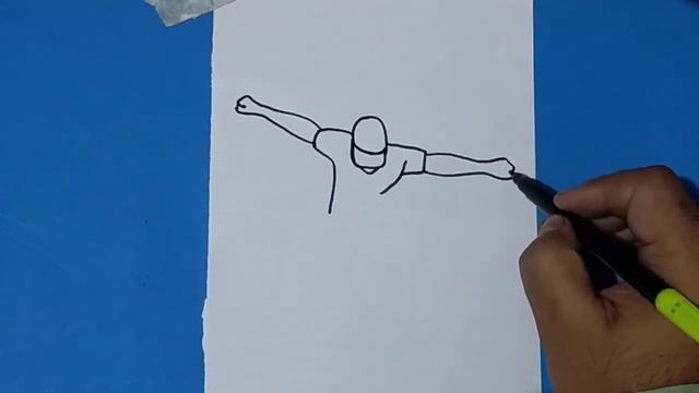 how to draw boy playing skateboard/boy drawing смотреть онлайн