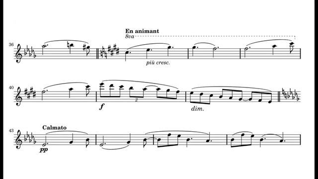 C Debussy CLAIR DE LUNE /accompaniment for Flute,Violine,Oboe ,Cello смотреть онлайн