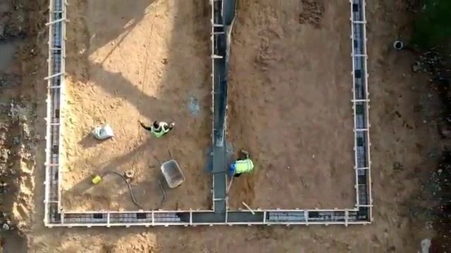 Устройство фундамента. Коттеджный поселок "Савоя", д. Агалатово смотреть онлайн