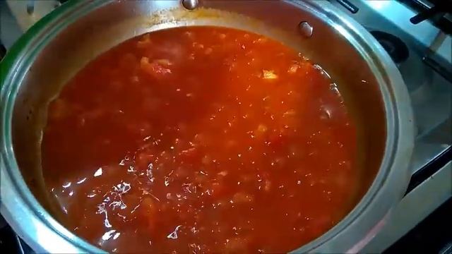 31. Зелёная фасоль в томатном соусе с яйцом.Очень вкусно. смотреть онлайн