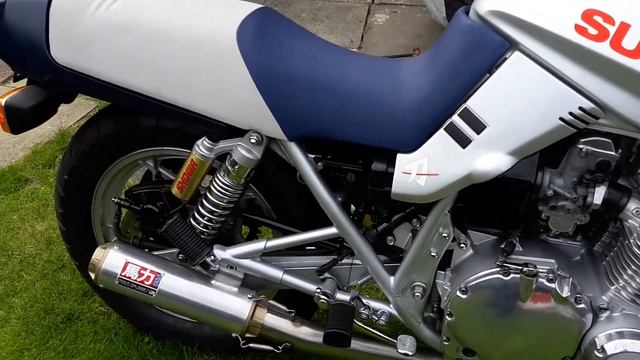 Suzuki Gsx Katana 1000 restored with motogp werks exhuast смотреть онлайн