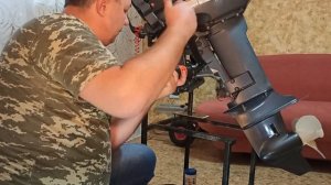 Обслуживание подвесного лодочного мотора Yamaha 9.9 GMHS