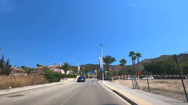 Conduciendo por Benidorm en directo - en vivo - live (Alicante, Valencia, España) 4K Viaje en Coche смотреть онлайн