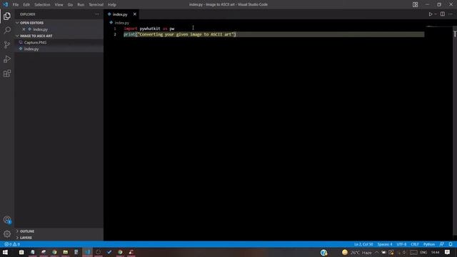 Convert any Image to ASCII Art with 2 Lines of Python Code смотреть онлайн