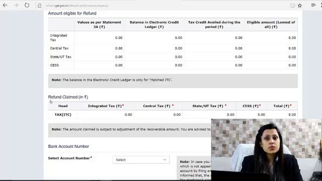 GST Series(English)| Live Demo GST RFD 01A (Refund application) | Online & Offline Filing смотреть онлайн