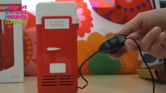 USB Холодильник для банки или подогреватель для стаканчика с кофе смотреть онлайн