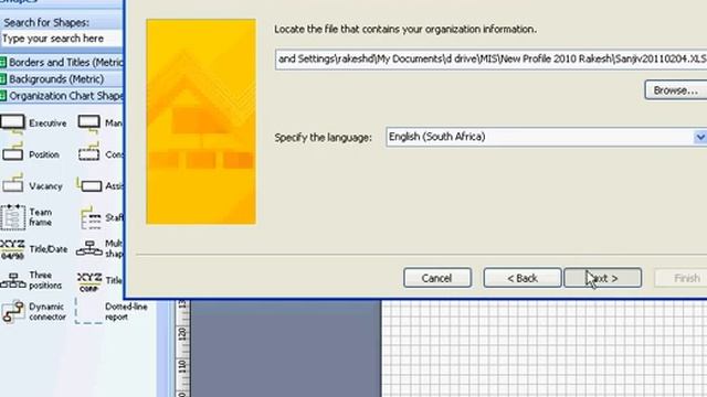 How to convert Staff Structure Data in Excel into graphical hierarchy in Visio смотреть онлайн
