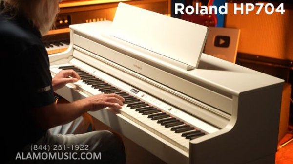 Roland HP704 Review and Demo | Authentic Piano Feel and Massive Sound