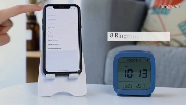 Xiaomi Youpin CGD1 Mijia APP Control Alarm Clock|Buy at Banggood смотреть онлайн