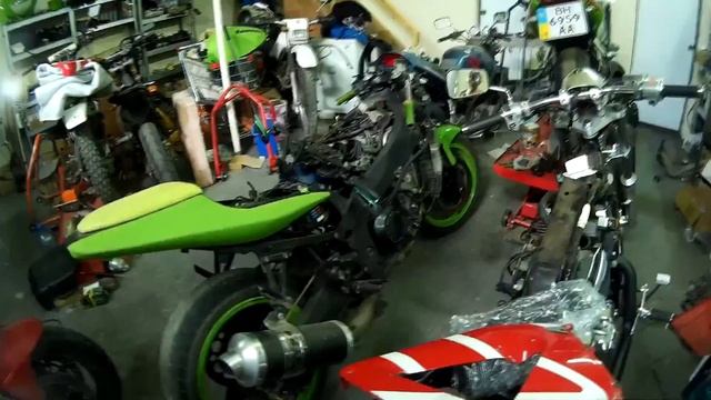 Корч Обзор Kawasaki Ninja ZX-7 смотреть онлайн