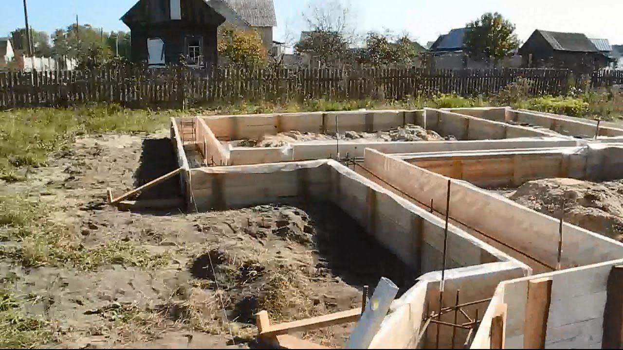 Мелкозаглубленный ленточный фундамент ч.9 смотреть онлайн