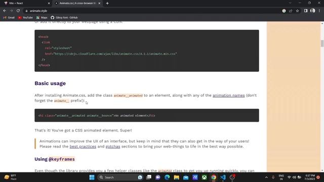 All About Animate.css || Smarter Way to Use Animations || React смотреть онлайн
