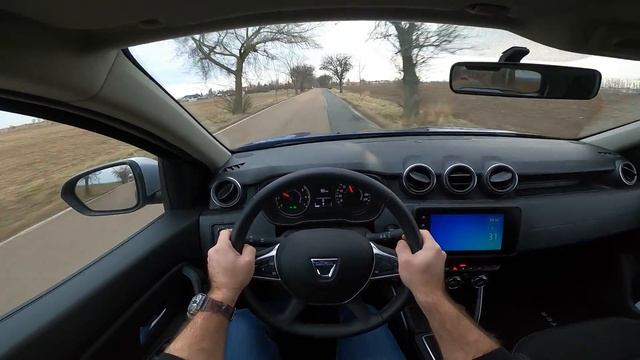2022 Dacia Duster TCe 150 EDC (facelift) | POV test drive смотреть онлайн