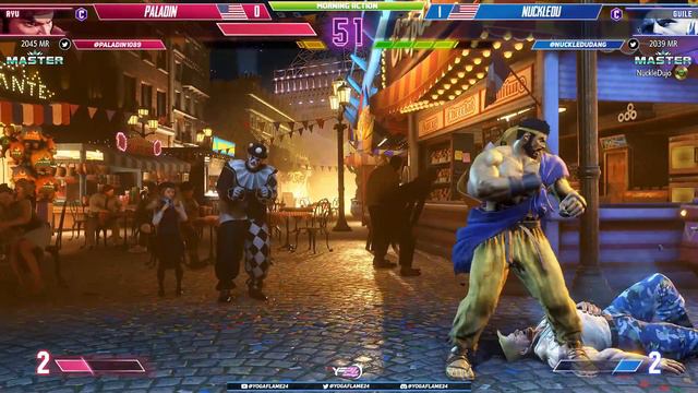 SF6 ➣ PALADIN [ RYU ] VS NUCKLEDU [ GUILE ] ➣ STREET FIGHTER 6 смотреть онлайн