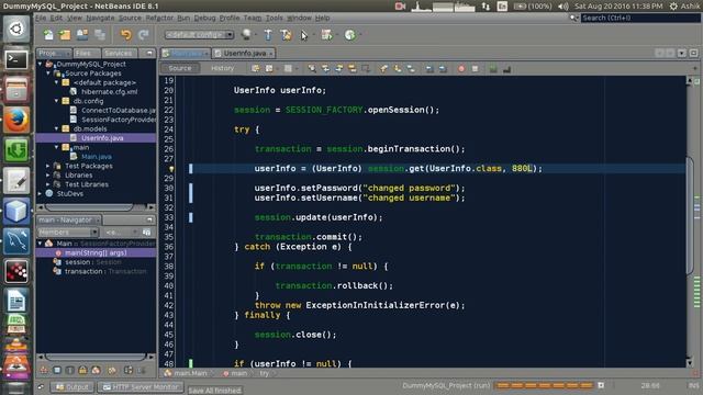 7. Hibernate-Update an existing data using hibernate смотреть онлайн