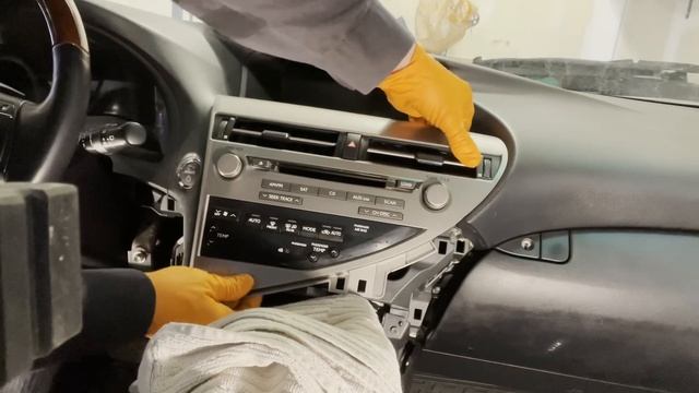 2010-2015 Lexus RX350 RX450h Center Heater A/C Vent Register Replacement Instructions
