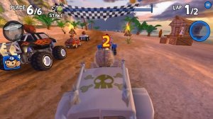 Beach Buggy Racing - Championship 100HP Grim Rod & B'Zorp