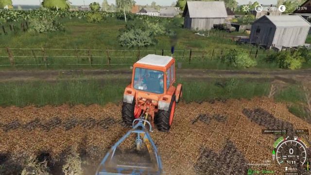 Farming Simulator 19 Ферма с нуля. Часть 2. Уборка картофеля. смотреть онлайн