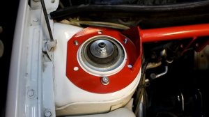 Распорка передняя с поддержкой двигателя на Гранту, Калину и Datsun