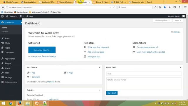 wordpress theme development (part-1) смотреть онлайн