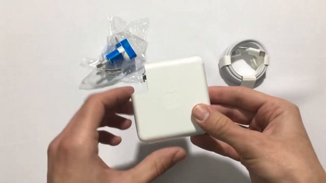 Обзор блока питания для ноутбука Apple 87W (20.2V 4.3A, 9V 3A, 5.2V 2.4A) Type-C (USB-C) A1719 смотреть онлайн