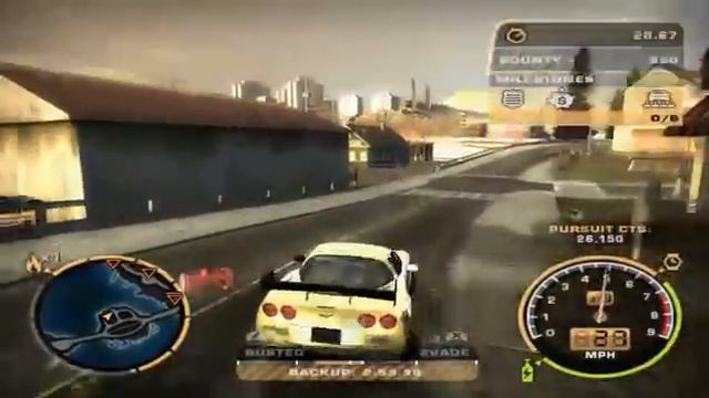 NFS:MW - In which police spawn from nowhere смотреть онлайн