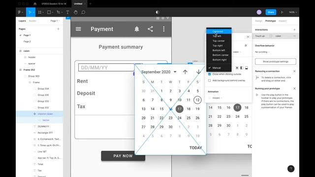 How to Create Overlay Prototype Animation? | Figma tutorial смотреть онлайн