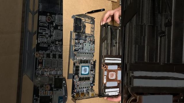Gigabyte 3080 0C thermal pad replacement смотреть онлайн