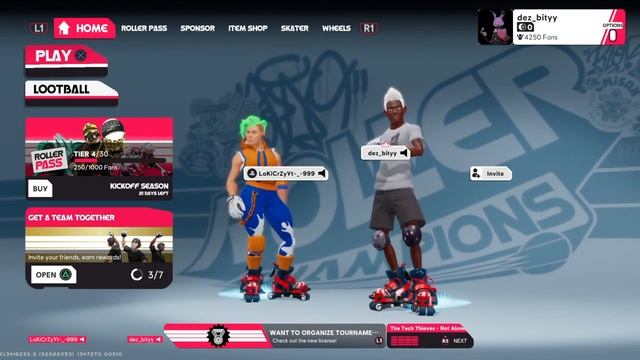 Roller Champions this game is valid смотреть онлайн