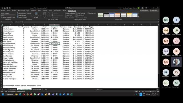 Sesión 4, Diciembre 13, Unidad 3 parte 2, Unidad 4 EXCEL AVANZADO FLFR11826 T1 смотреть онлайн