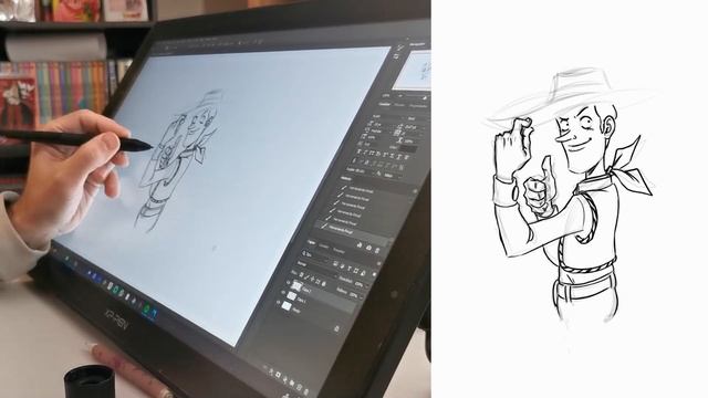Transformo a Woody en un personaje de One Piece | Probando la Artist 22 2.ªgeneración de XP-PEN смотреть онлайн