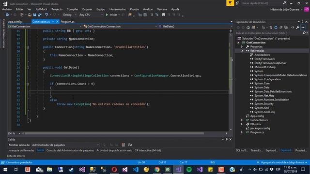 ¿Cómo obtener los datos de conexión guardados en app.config o web.config C# .Net Framework? смотреть онлайн