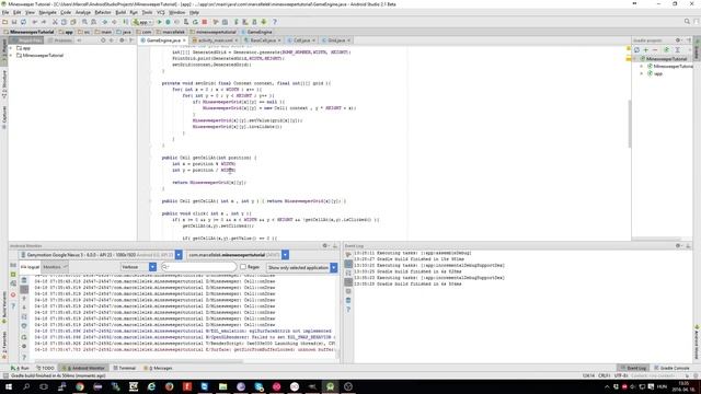 How to make a Minesweeper game for Android - Part 4 смотреть онлайн