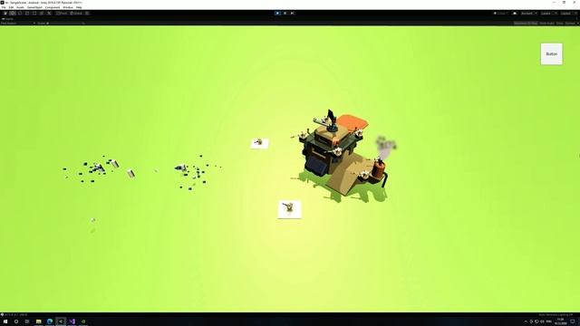 Tower Defence / Башенная защита / Наш первый прототип игры. смотреть онлайн