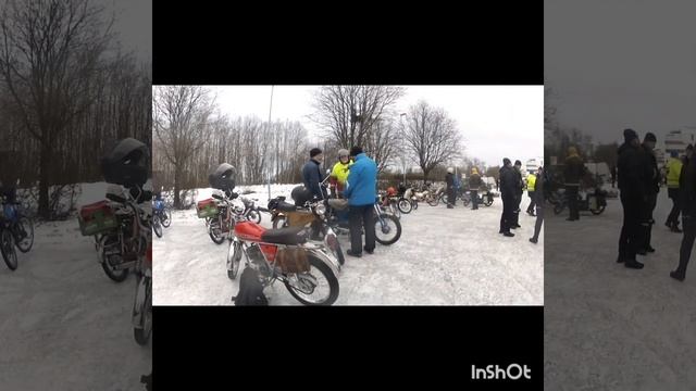 Nyårsrundan 2023 på moped med Tårtan Mopedoz och ca 25 till mopoers samt nån korv vid brasan смотреть онлайн