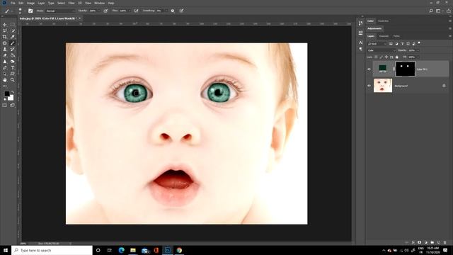 solid color and blending modes to change color - Photoshop смотреть онлайн